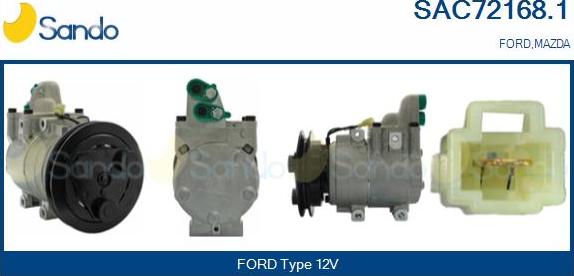 Sando SAC72168.1 - Compressore, Climatizzatore www.autoricambi360.it