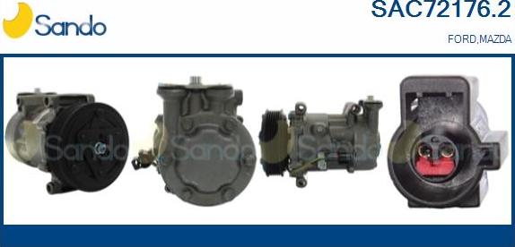 Sando SAC72176.2 - Compressore, Climatizzatore www.autoricambi360.it