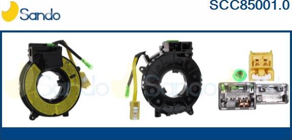 Sando SCC85001.0 - Molla spiroelicoidale, Airbag www.autoricambi360.it