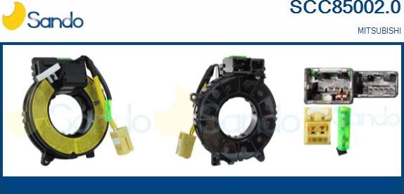 Sando SCC85002.0 - Molla spiroelicoidale, Airbag www.autoricambi360.it