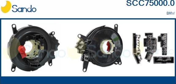Sando SCC75000.0 - Molla spiroelicoidale, Airbag www.autoricambi360.it