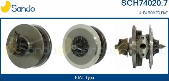 Sando SCH74020.7 - Coreassy, Turbocompressore www.autoricambi360.it