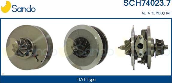Sando SCH74023.7 - Coreassy, Turbocompressore www.autoricambi360.it