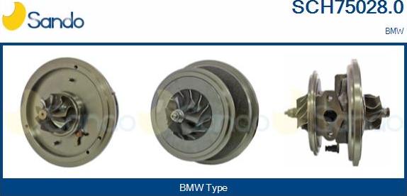 Sando SCH75028.0 - Coreassy, Turbocompressore www.autoricambi360.it