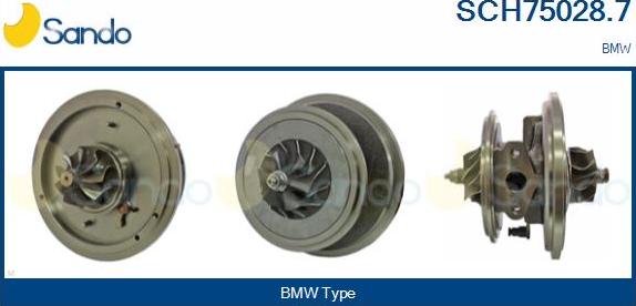 Sando SCH75028.7 - Coreassy, Turbocompressore www.autoricambi360.it
