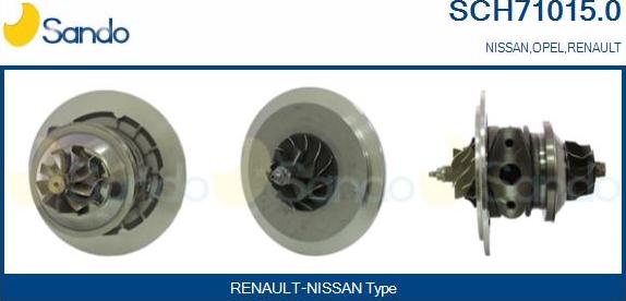 Sando SCH71015.0 - Coreassy, Turbocompressore www.autoricambi360.it