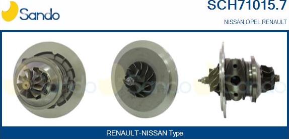 Sando SCH71015.7 - Coreassy, Turbocompressore www.autoricambi360.it