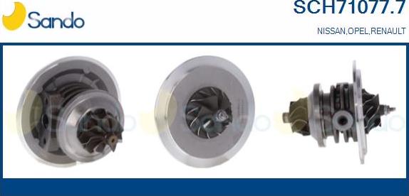 Sando SCH71077.7 - Coreassy, Turbocompressore www.autoricambi360.it