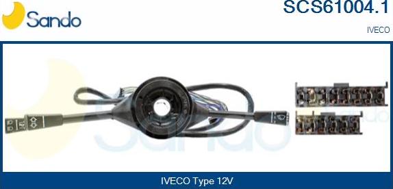 Sando SCS61004.1 - Leva devio guida www.autoricambi360.it