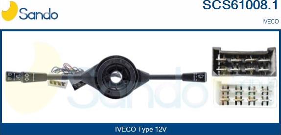 Sando SCS61008.1 - Leva devio guida www.autoricambi360.it