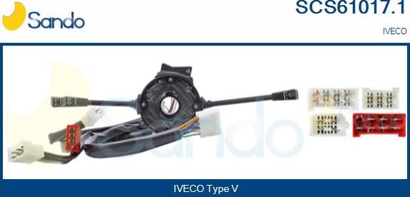 Sando SCS61017.1 - Leva devio guida www.autoricambi360.it