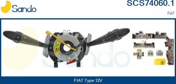 Sando SCS74060.1 - Leva devio guida www.autoricambi360.it