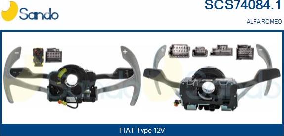 Sando SCS74084.1 - Leva devio guida www.autoricambi360.it