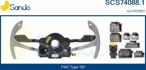 Sando SCS74088.1 - Leva devio guida www.autoricambi360.it