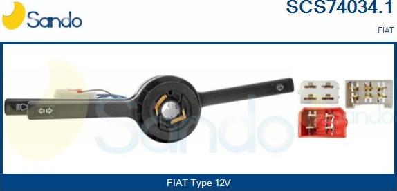 Sando SCS74034.1 - Leva devio guida www.autoricambi360.it