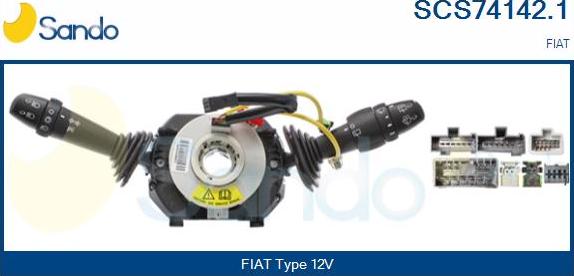 Sando SCS74142.1 - Leva devio guida www.autoricambi360.it