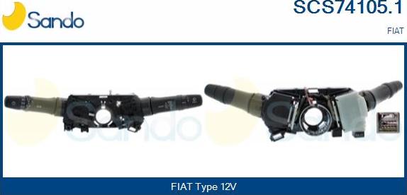 Sando SCS74105.1 - Leva devio guida www.autoricambi360.it