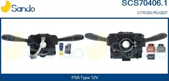 Sando SCS70406.1 - Leva devio guida www.autoricambi360.it
