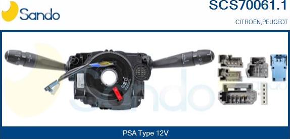 Sando SCS70061.1 - Leva devio guida www.autoricambi360.it