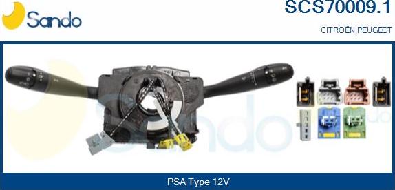 Sando SCS70009.1 - Leva devio guida www.autoricambi360.it