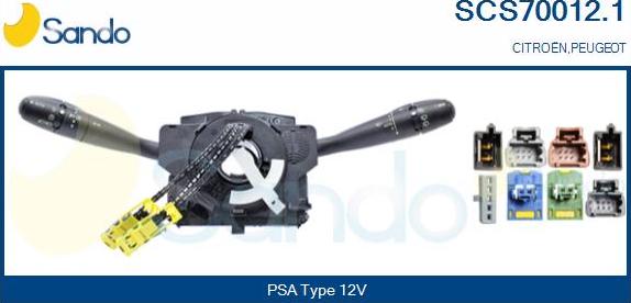 Sando SCS70012.1 - Leva devio guida www.autoricambi360.it
