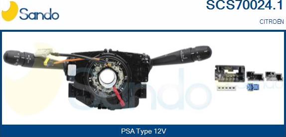Sando SCS70024.1 - Leva devio guida www.autoricambi360.it