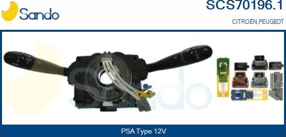 Sando SCS70196.1 - Leva devio guida www.autoricambi360.it