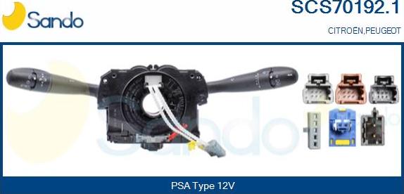 Sando SCS70192.1 - Leva devio guida www.autoricambi360.it