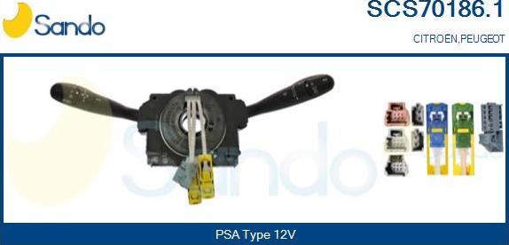 Sando SCS70186.1 - Leva devio guida www.autoricambi360.it