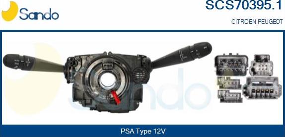 Sando SCS70395.1 - Leva devio guida www.autoricambi360.it