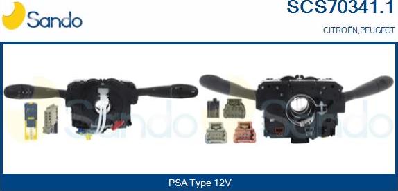 Sando SCS70341.1 - Leva devio guida www.autoricambi360.it