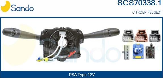 Sando SCS70338.1 - Leva devio guida www.autoricambi360.it