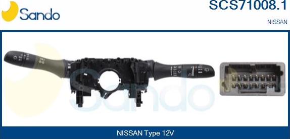 Sando SCS71008.1 - Leva devio guida www.autoricambi360.it