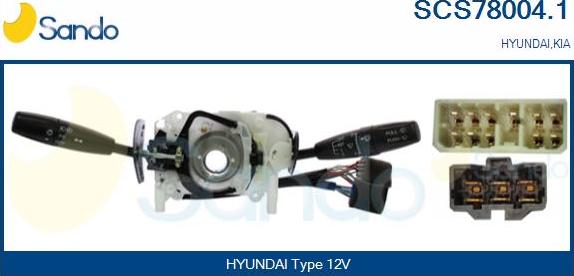 Sando SCS78004.1 - Leva devio guida www.autoricambi360.it