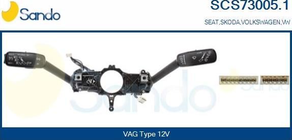Sando SCS73005.1 - Leva devio guida www.autoricambi360.it