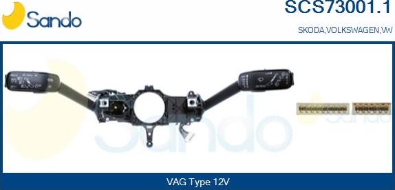 Sando SCS73001.1 - Leva devio guida www.autoricambi360.it