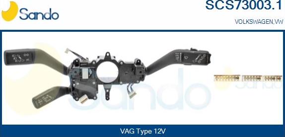 Sando SCS73003.1 - Leva devio guida www.autoricambi360.it