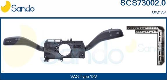 Sando SCS73002.0 - Leva devio guida www.autoricambi360.it