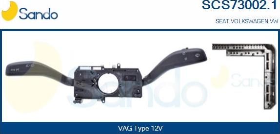 Sando SCS73002.1 - Leva devio guida www.autoricambi360.it