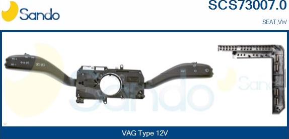 Sando SCS73007.0 - Leva devio guida www.autoricambi360.it