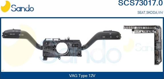 Sando SCS73017.0 - Leva devio guida www.autoricambi360.it
