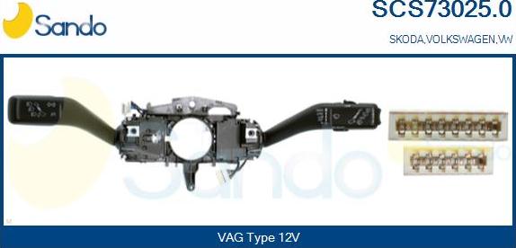 Sando SCS73025.0 - Leva devio guida www.autoricambi360.it