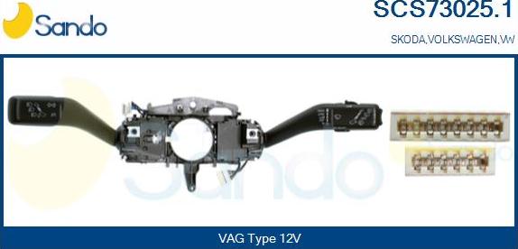 Sando SCS73025.1 - Leva devio guida www.autoricambi360.it