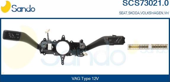 Sando SCS73021.0 - Leva devio guida www.autoricambi360.it