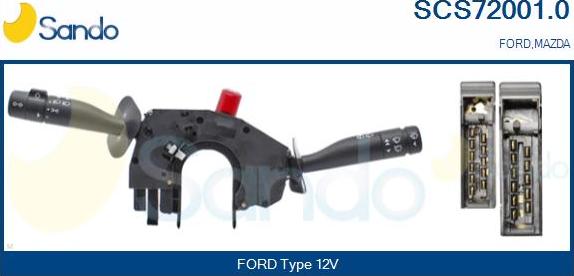 Sando SCS72001.0 - Leva devio guida www.autoricambi360.it