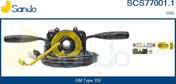 Sando SCS77001.1 - Leva devio guida www.autoricambi360.it