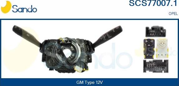 Sando SCS77007.1 - Leva devio guida www.autoricambi360.it