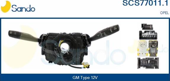Sando SCS77011.1 - Leva devio guida www.autoricambi360.it