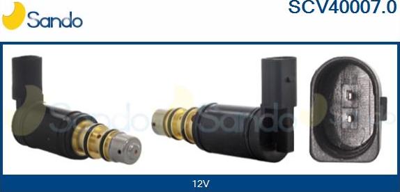 Sando SCV40007.0 - Valvola regolazione, Compressore www.autoricambi360.it