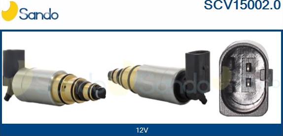 Sando SCV15002.0 - Valvola regolazione, Compressore www.autoricambi360.it